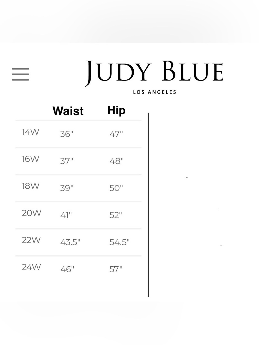 Judy Blue Wide-Leg Cropped Garment Dyed Control Top JB88805 Jeans (14W) - Picture 13 of 15